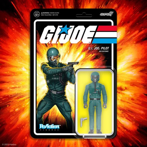 G.I. Joe Joe Pilot Facemask 3 3/4-Inch ReAction Figure