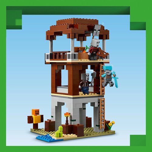 LEGO 21278 Minecraft The Pillager Outpost and Ravager