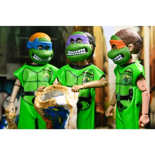 Ben Cooper x Teenage Mutant Ninja Turtles (1987 Cartoon) Costume Series 12 6-Inch Clothed Figure Set