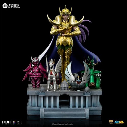Saint Seiya Aries Mu Deluxe 1:10 Art Scale Limited Edition Statue