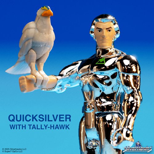 SilverHawks Quicksilver (Toy Version) 3 3/4-Inch ReAction Figure