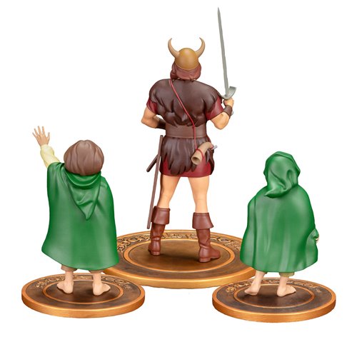 The Lord of the Rings Animated Film PVC Wave 2 Figures Set of 3