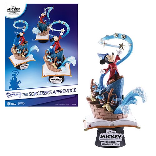 Mickey Mouse Sorcerer's Apprentice DS-018 Dream-Select Series 6-Inch Statue - Previews Exclusive