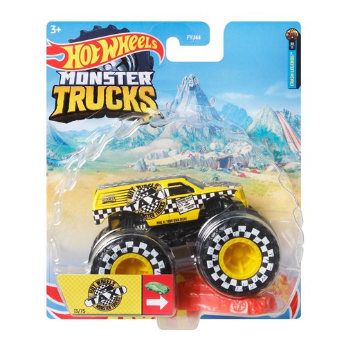 Hot Wheels Monster Trucks 1:64 Scale Vehicle Mix 2 Case of 8