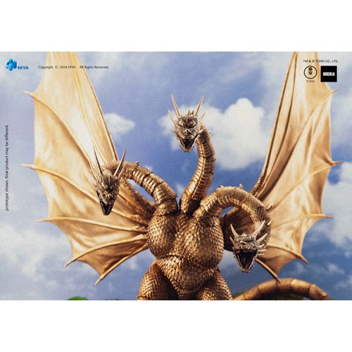 Godzilla vs. King Ghidorah 1991 King Ghidorah Exquisite Basic Action Figure - Previews Exclusive