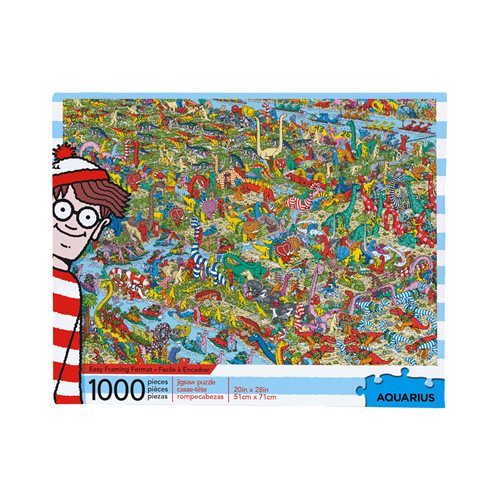 Where's Waldo Dinosaurs 1,000-Piece Puzzle