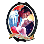 Gone with the Wind Portrait Funky Chunky Magnet