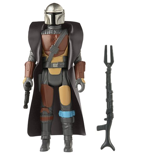 Star Wars The Retro Collection The Mandalorian 3 3/4-Inch Action Figure, Not Mint