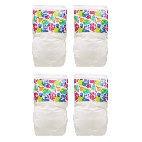 Baby Alive Doll Diapers Refill 4-Pack