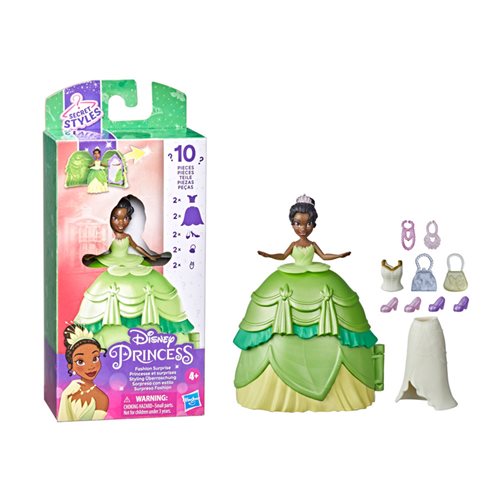 Disney Princess Secret Styles Fashion Surprise Tiana Mini Doll Playset