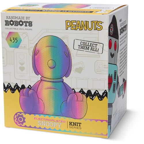 Peanuts Snoopy #435 Electroplated Handmade by Robots Vinyl Figure