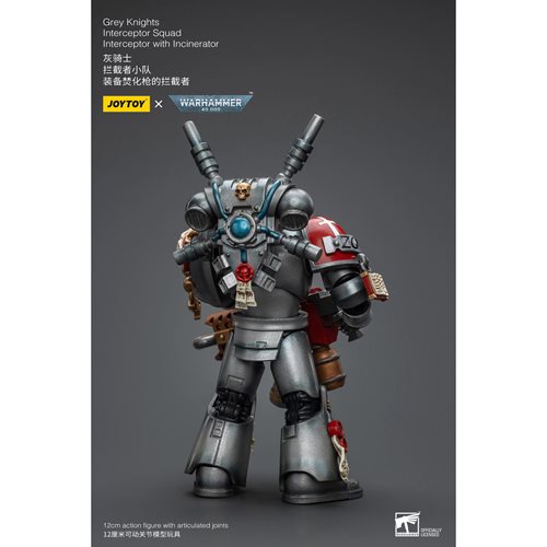 Joy Toy Warhammer 40,000 Grey Knights Interceptor Squad Interceptor with Incinerator 1:18 Scale Acti