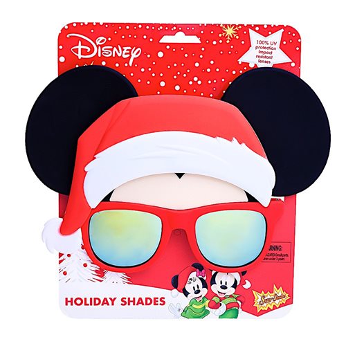 Mickey Mouse Santa Sun-Staches