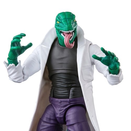 Spider-Man Retro Marvel Legends Lizard 6-Inch Action Figure