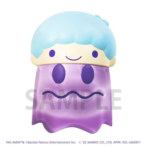 Pac-Man x Sanrio Characters Volume 2 Clear Color Chibicollect Mini-Figure Display Box of 6