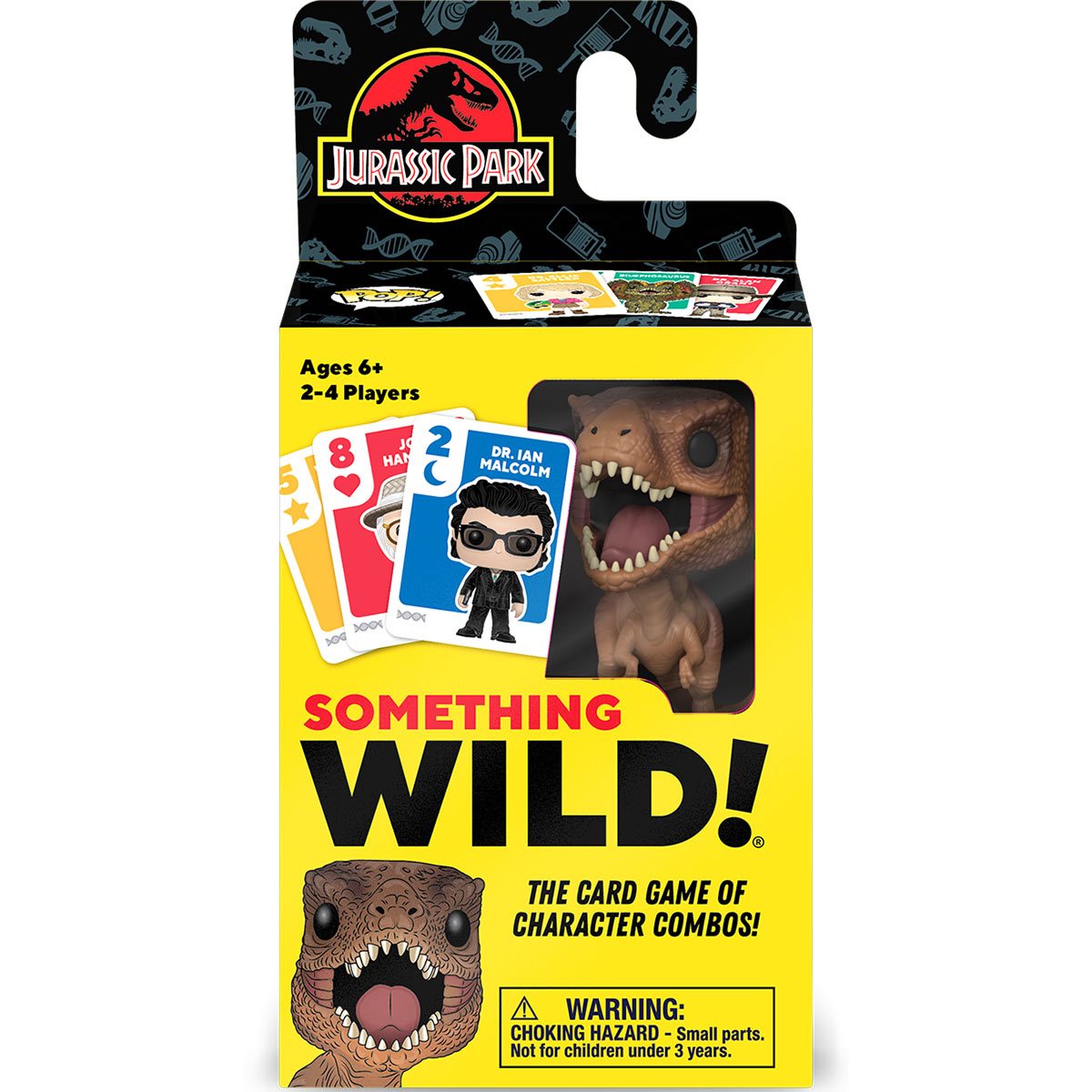Jurassic Park T-Rex Something Wild Funko Pop! Card Game