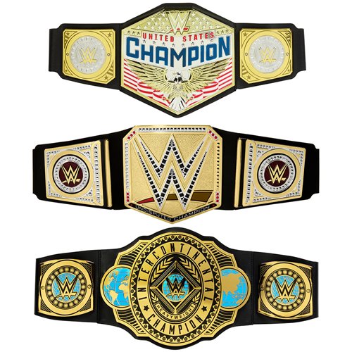 WWE Championship Title Belt Case of 4