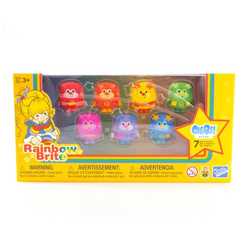 Rainbow Brite CheeBee Color Sprites 1 1/2-Inch Mini-Figure 7-Pack Collector Set - SDCC 2024 Exclusiv