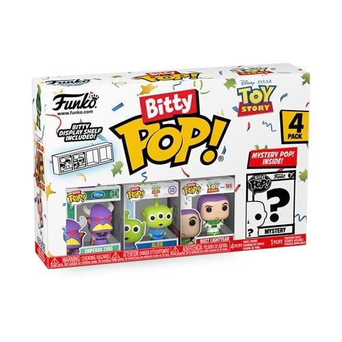 Toy Story Zurg Bitty Pop! Mini-Figure 4-Pack
