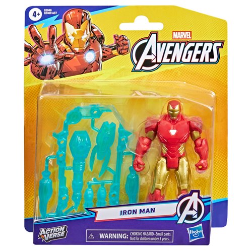 Marvel Avengers ActionVerse Iron Man Action Figure