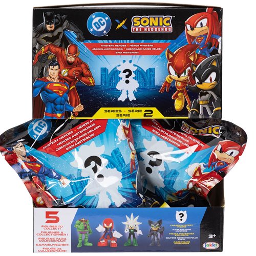 DC x Sonic the Hedgehog Wave 2 2 1/2-Inch Mini-Figure Blind Box Case of 12