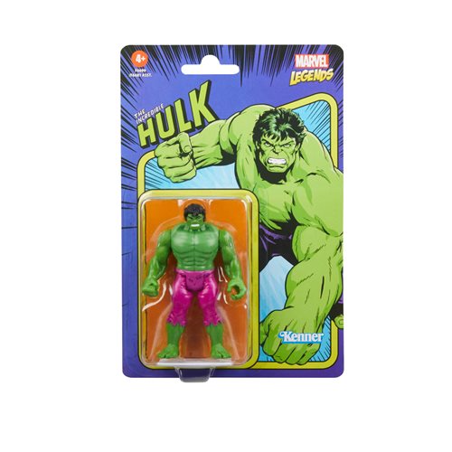 Marvel Legends Retro 375 Collection The Incredible Hulk 3 3/4-Inch Action Figure
