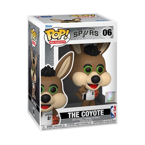 NBA Mascots San Antonio Spurs The Coyote Pop! Vinyl Figure