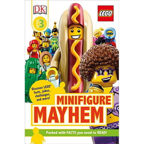 LEGO Minifigure Mayhem DK Readers 3 Paperback Book