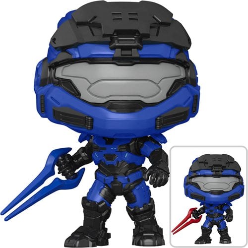 Halo Infinite Mark V with Blue Energy Sword Pop! Vinyl Figure, Not Mint