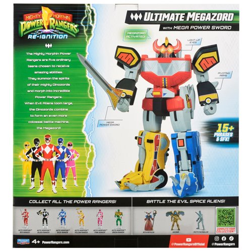 Mighty Morphin Power Rangers: Re-Ignition Ultimate Electronic Megazord 12-Inch Action Figure