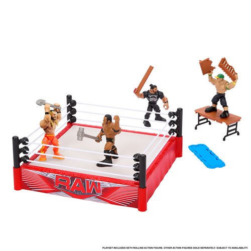 WWE Knuckle Crunchers Rebound Ring Playset