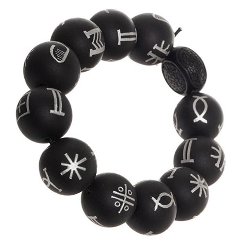 Buy Gsmart Black Panther Kimoyo Bracelet Cosplay Marvel Movie Black Panther  Black Beads Collection Props Party Accessories Unisex (6) Online at  desertcartINDIA