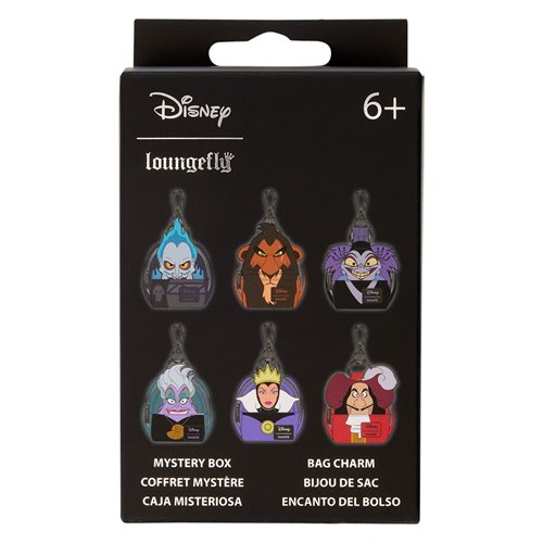 Disney Villains Mini-Backpack Mystery Box Bag Charm Case of 15