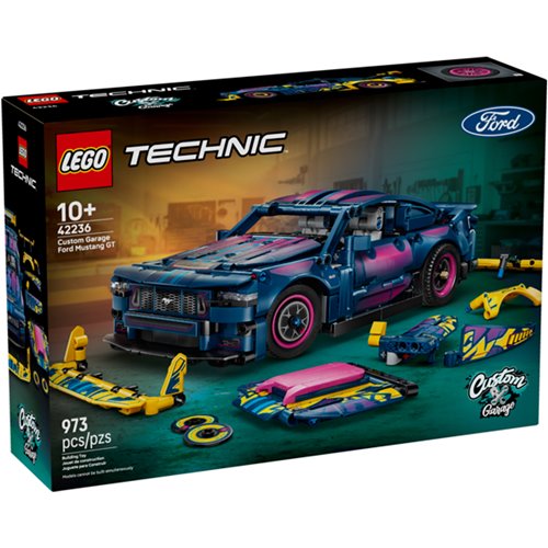 LEGO® Technic 42236 Custom Garage Ford Mustang GT Car