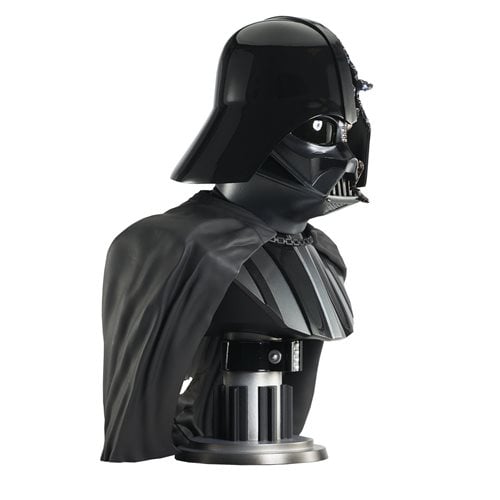 Star Wars: Obi-Wan Kenobi Darth Vader Damaged Helmet Legends in 3D 1:2 Scale Bust