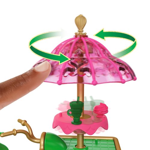 Wicked Emerald City Dessert Cart Playset with Doll