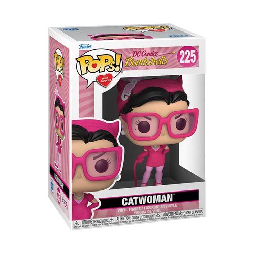 DC Bombshells Catwoman Breast Cancer Awareness Pop! Vinyl Figure