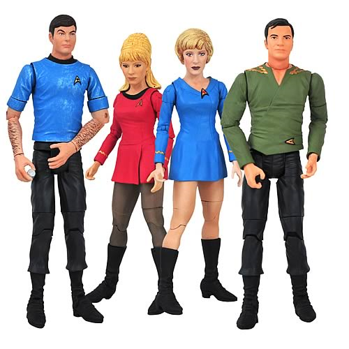 Star Trek Original Series 5 Action Figure Set