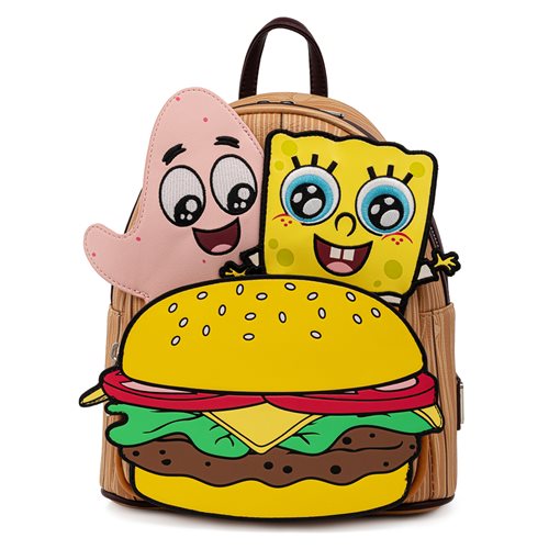 SpongeBob SquarePants Krabby Patty Group Mini-Backpack
