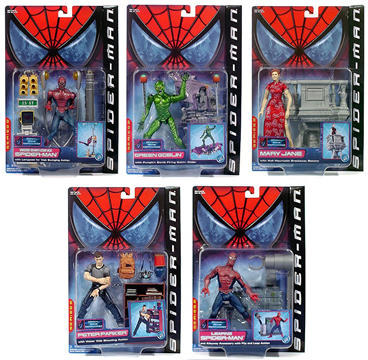 spiderman toys movie