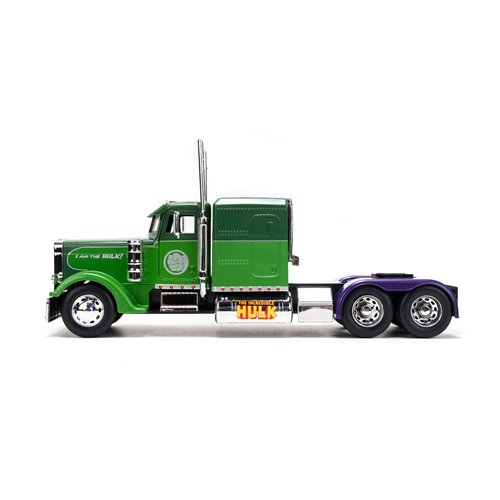 Hulk 1992 Peterbuilt 379 Big Rig 1:24 Scale Die-Cast Metal Vehicle