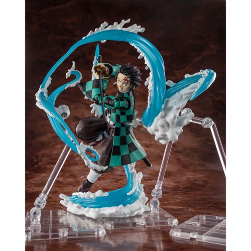 Demon Slayer: Kimetsu No Yaiba Tanjiro Kamado and Giyu Tomioka Water Breathing S.H.Figuarts Action F