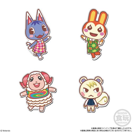 Animal Crossing Chara-Magnets Blind-Box Case of 14