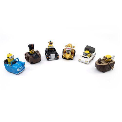Minions Zoom Hero Pull Back Vehicle Case of 12