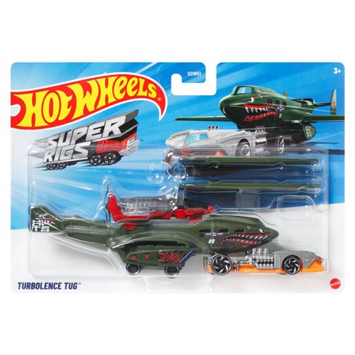 Hot Wheels Super Hauling Rig and Car 2025 Mix 1 Case of 6