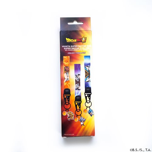 Dragon Ball Super Vegeta Super Saiyan Blue Keystrap