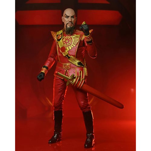 King Features Flash Gordon The Movie Ultimate Ming Red Military Outfit Version 7-Inch Scale Action F
