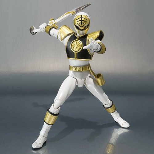 Mighty Morphin Power Rangers White Ranger SH Figuarts Action Figure