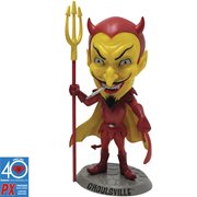 Ghoulsville Tiny Terror Funhouse Devil Devil's Night Colors Mini-Figure with Signed Card - Previews Exclusive