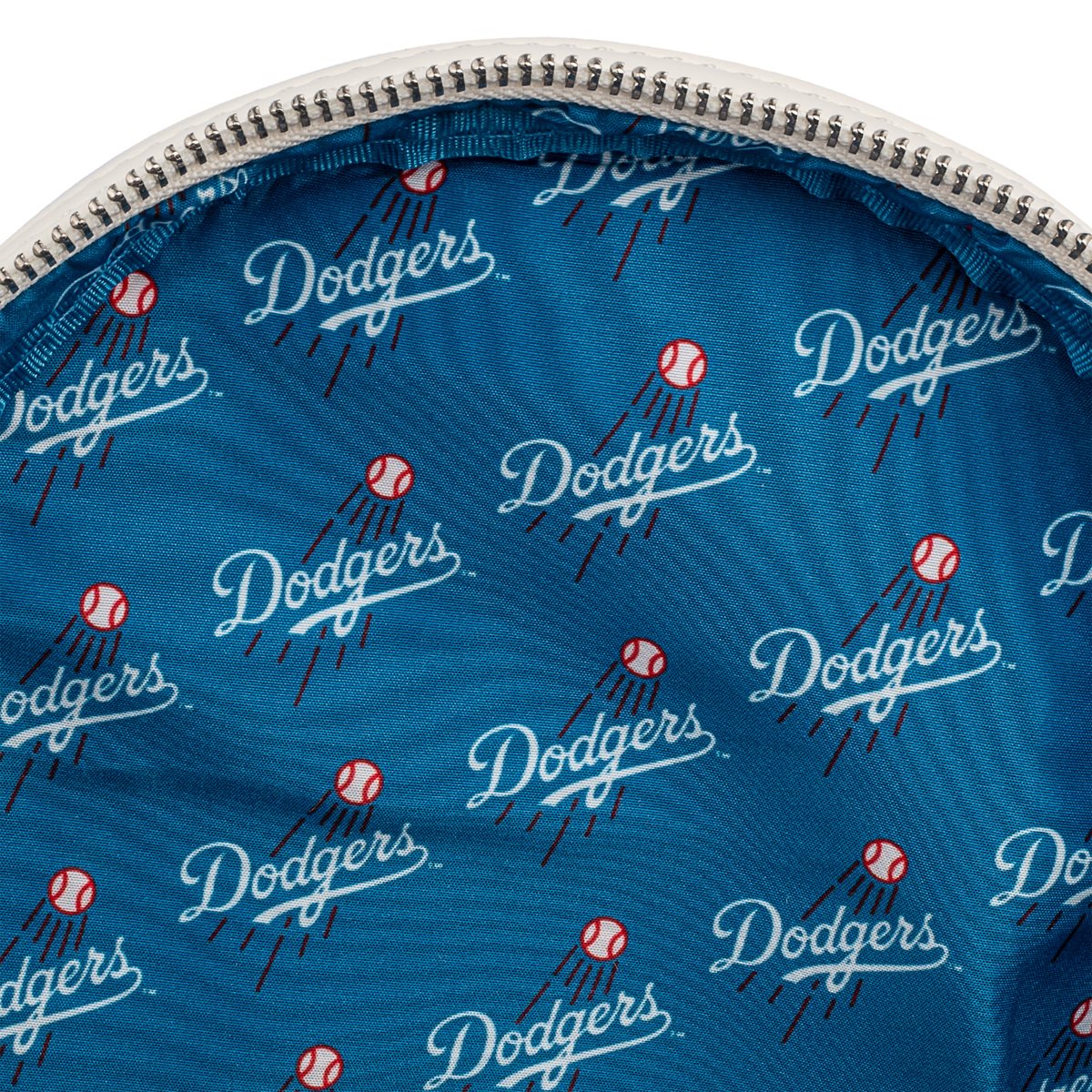 LOUNGEFLY MLB LA Los Angeles Dodgers Seam Stitch Crossbody bag